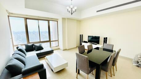 Adliya, Apartments, Flats, Houses & Villas, BHD 450/month,  Furnished,  3 BR,  FULLY FURNISHED 3 BEDROOM FLAT WITH EWA