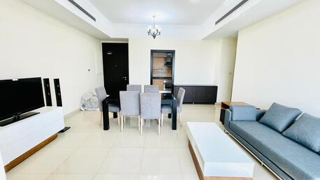Adliya, Apartments, Flats, Houses & Villas, BHD 450/month,  Furnished,  3 BR,  FULLY FURNISHED 3 BEDROOM FLAT WITH EWA