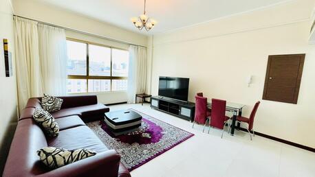 Juffair, Apartments, Flats, Houses & Villas, BHD 300/month,  Furnished,  1 BR,  FULLY FURNISHED 1 BEDROOM FLAT WITH EWA