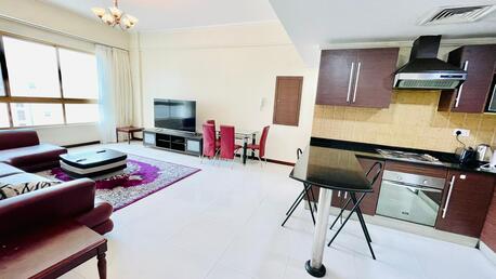 Juffair, Apartments, Flats, Houses & Villas, BHD 300/month,  Furnished,  1 BR,  FULLY FURNISHED 1 BEDROOM FLAT WITH EWA