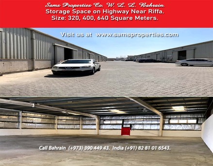 Sanad, Warehouses, 318 Sq. Meter,  WAREHOUSE Rent For STORAGE Near The Main Highway. Best For Supplies. Call Sam 39044943