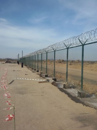 Riyadh, Construction, Fence Working