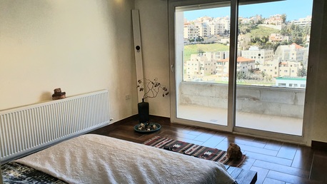 Amman, Apartments/Houses, JOD 7500/year,  Furnished,  2 BR,  Ground Fully Furinshed 2B Apart With Baconlies And Garden N Khalda 00962777688956