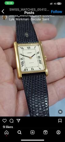 Riyadh, Watches, SAR 950,  CAMY Watch For Men Or Ladies Original Swiss Made