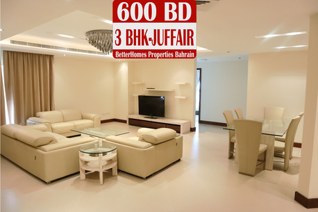 Juffair, Apartments/Houses, BHD 600/month,  Furnished,  3 BR,  Breath Taking