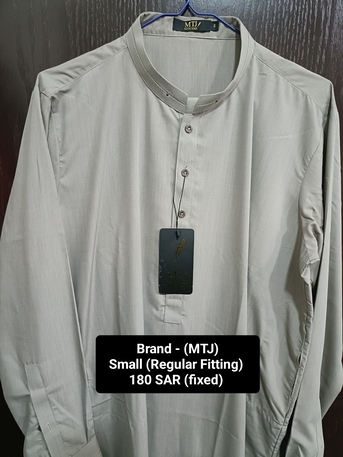 Jubail, Clothing & Accessories, SAR 180,  PAKISTANI TOP Brands J. & MTJ Kameez Shalwar Available (flat Rate 180 Foreach Suit)