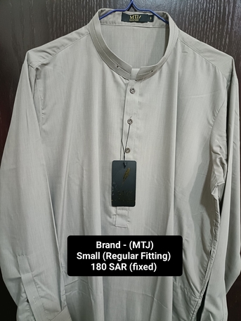 Jubail, Clothing & Accessories, SAR 180, PAKISTANI TOP Brands J. & MTJ Kameez Shalwar Available (flat Rate 180 Foreach Suit)