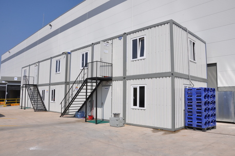 Makkah, Construction, Portable Container Office Combos For Storage & Workspace