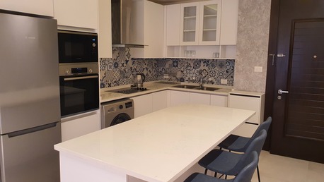 Abdoun, Apartments/Houses, JOD 14000/year,  Furnished,  2 BR,  Brandnew Fully Furnished 2B Apart With Baconly In Abdoun 00962777688956