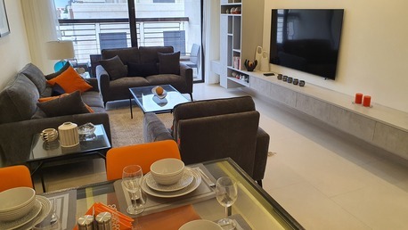 Abdoun, Apartments/Houses, JOD 17000/year,  Furnished,  2 BR,  Brand New Fully Furnished 2B Apart With Baconly. In Abdoun  00962777688956