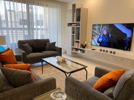 Abdoun, Apartments/Houses, JOD 17000/year,  Furnished,  2 BR,  Brand New Fully Furnished 2B Apart With Baconly. In Abdoun  00962777688956