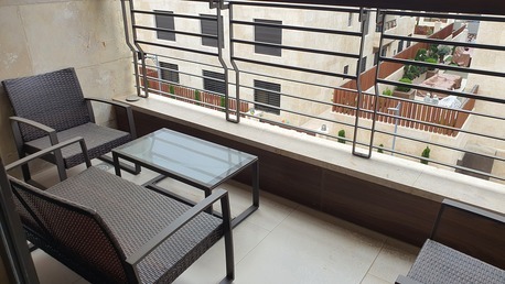 Abdoun, Apartments/Houses, JOD 17000/year,  Furnished,  2 BR,  Brand New Fully Furnished 2B Apart With Baconly. In Abdoun  00962777688956