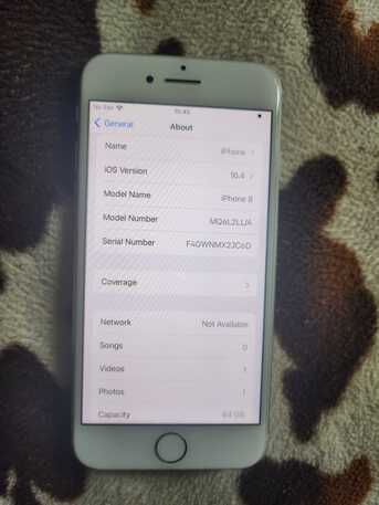 Riyadh, Mobile Phones, SAR 800,  Apple IPhone 8 (64gb) Silver