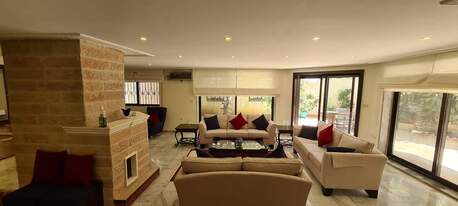 Abdoun, Apartments/Houses, JOD 19000/year,  Furnished,  4 BR,  Ground Fully Furinshed 4B Apart With Big Garden In North Abdoun 00962777688956