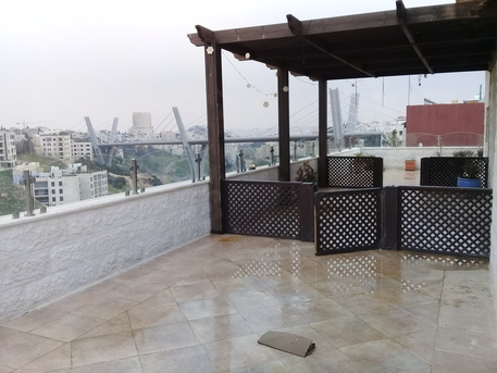 Abdoun, Apartments/Houses, JOD 15000/year,  3 BR,  Rooftop Semi Furnished 3B Apartment With Big Terrace In Abdoun 00962777688956