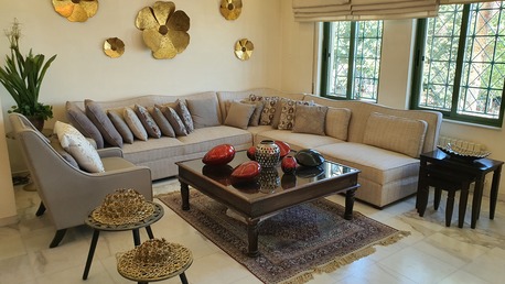 Amman, Apartments/Houses, JOD 10000/year,  Furnished,  4 BR,  Fully Furnished 4B Apartment With Baconlies In Rabyia 00962777688956