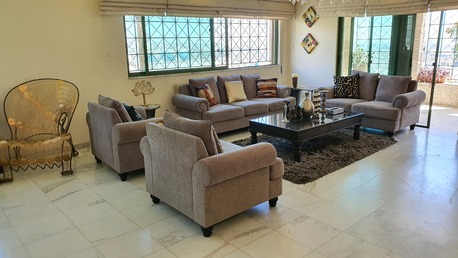 Amman, Apartments/Houses, JOD 10000/year,  Furnished,  4 BR,  Fully Furnished 4B Apartment With Baconlies In Rabyia 00962777688956