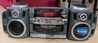 Khobar, Home Audio, SAR 125,  Radio Double Cassette Recorder With CFD Display