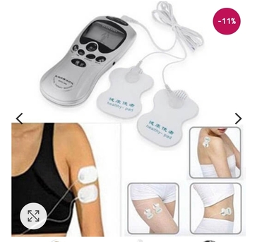 Jeddah, Household Items, SAR 80,  Digital Therapy Machine Electronic Pulse Massager Muscle Stimulator Tens, 8 Modes With 2 Pads Massages   This Product Is Digital Therapy Machine For Healthy Lifestyle. Equipped With Bright LCD, On Which The Intensity, Functions, Therapeutic Time 