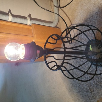 Riyadh, Household Items, SAR 100,  Ikea Wire Bird Cage Side Lamps