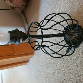 Riyadh, Household Items, SAR 100,  Ikea Wire Bird Cage Side Lamps
