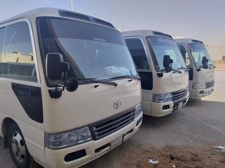 Riyadh, Labor/Moving, Buses For Transportation (Toyota Coasters 30 Seats) Available For Rent(Riyadh)