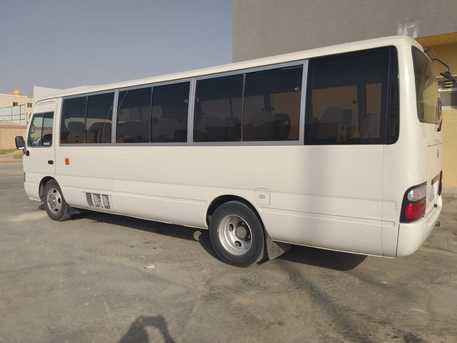 Riyadh, Pick Up & Drop Off, Buses For Transport Toyota Coasters 30 Seats(Toyota Coaster Bus)Are Available For Rent.