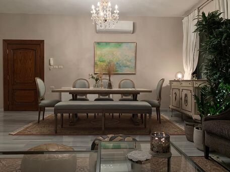 Amman, Apartments/Houses, JOD 9500/year,  Furnished,  2 BR,  Fully Furnished 3B Apart With Baconly And Rooftop Terrace In Rabyia 00962777688956