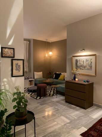 Amman, Apartments/Houses, JOD 9500/year,  Furnished,  2 BR,  Fully Furnished 3B Apart With Baconly And Rooftop Terrace In Rabyia 00962777688956