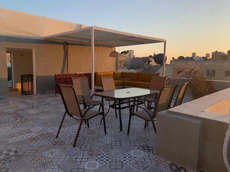 Amman, Apartments/Houses, JOD 9500/year,  Furnished,  2 BR,  Fully Furnished 3B Apart With Baconly And Rooftop Terrace In Rabyia 00962777688956