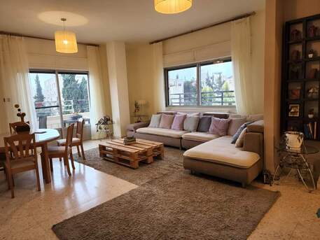Amman, Apartments/Houses, JOD 10000/year,  Furnished,  2 BR,  Rooftop Fully Furnished 2B Apart With Big Terrace View In Jabal Webdeh 00962777688956