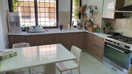 Abdoun, Apartments/Houses, JOD 12000/year,  Furnished,  3 BR,  Part Of Villa Fully Furnished 3B Apart With Baconly,sharing Pool In Abdoun 00962777688956