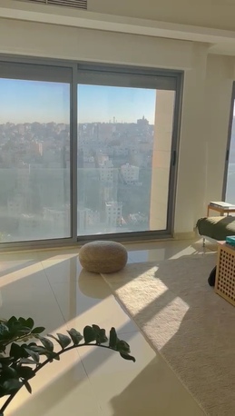 Abdoun, Apartments/Houses, JOD 13000/year,  Furnished,  3 BR,  Semi Furnished Three Bedroom Apartment With Baconly In Abdoun 00962777688956