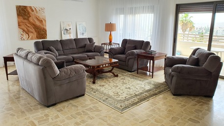 Amman, Apartments/Houses, JOD 17000/year,  Furnished,  3 BR,  Fully Furnished Three Bedroom Apt With Balconies In 5circle 00962777688956