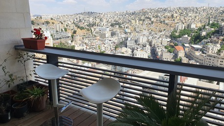 Amman, Apartments/Houses, JOD 15000/year,  Furnished,  2 BR,  Fully Furnished Two Bedroom Apartment With Baconlies In Jabal Webdeh 00962777688956