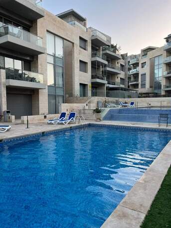 Abdoun, Apartments/Houses, JOD 10000/year,  Furnished,  2 BR,  Ground Fully Furinshed 2B Apart With Garden And Sharing Pool In Abdoun 00962777688956