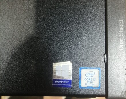 Thuqbah, Computers, SAR 1249,  Lenovo ThinkCentre M920s I7 8th Gen 8 GB Ram 256GB SSD 500GB HDD 24