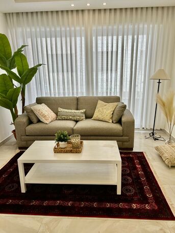 Abdoun, Apartments/Houses, JOD 14000/year,  Furnished,  2 BR,  Brandnew Fully Furnished 2B Apart With Big Terrace Garden N North Abdoun 00962777688956