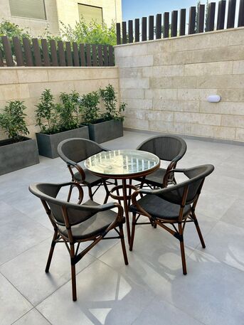 Abdoun, Apartments/Houses, JOD 14000/year,  Furnished,  2 BR,  Brandnew Fully Furnished 2B Apart With Big Terrace Garden N North Abdoun 00962777688956