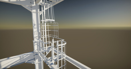 Dammam, Construction, Cage Ladder Design With Fabrication & Safety Standards