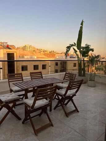 Amman, Apartments/Houses, JOD 7800/year,  Furnished,  1 BR,  Roof Top Fully Furnished One Bedroom Apart With Big Terrace In Der Ghbar 00962777688956
