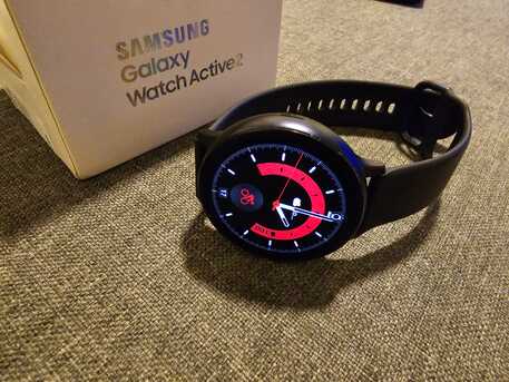Riyadh, Mobile Phones, SAR 400,  Samsung Galaxy Watch Active 2 (44mm) Black
