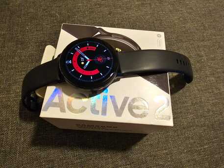 Riyadh, Mobile Phones, SAR 400,  Samsung Galaxy Watch Active 2 (44mm) Black