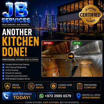 Manama, Catering, Kitchen Hood Cleaning In Bahrain