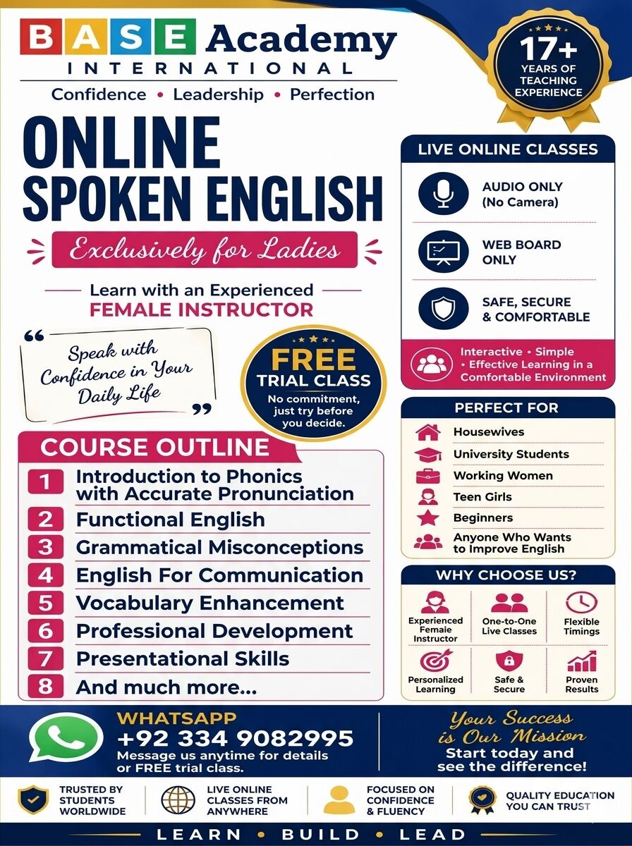 Jeddah, Lessons Wanted, Spoken English Course For Female By Female Teacher