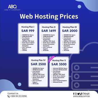 Riyadh, Help, Web  Hosting Packages In Affordable Prices
