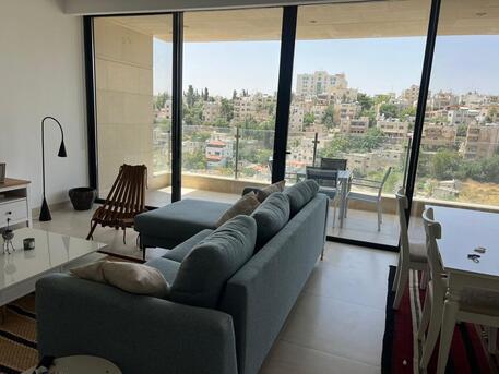 Amman, Apartments/Houses, JOD 14000/year,  Furnished,  2 BR,  Fully Furnished Two Bedroom Apartment With Baconly In Jabal Webdeh 00962777688956