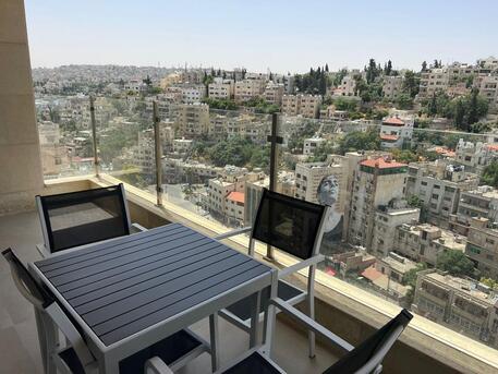Amman, Apartments/Houses, JOD 14000/year,  Furnished,  2 BR,  Fully Furnished Two Bedroom Apartment With Baconly In Jabal Webdeh 00962777688956
