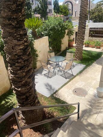 Amman, Apartments/Houses, JOD 14000/year,  Furnished,  3 BR,  Deplux Fully Furnished 3B Apart With Garden In Swefieh 00962777688956
