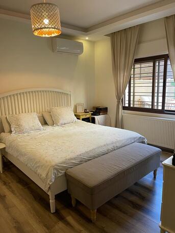 Abdoun, Apartments/Houses, JOD 20000/year,  Furnished,  3 BR,  Ground Fully Furinshed 3B Apart With Big Garden In Abdoun 00962777688956